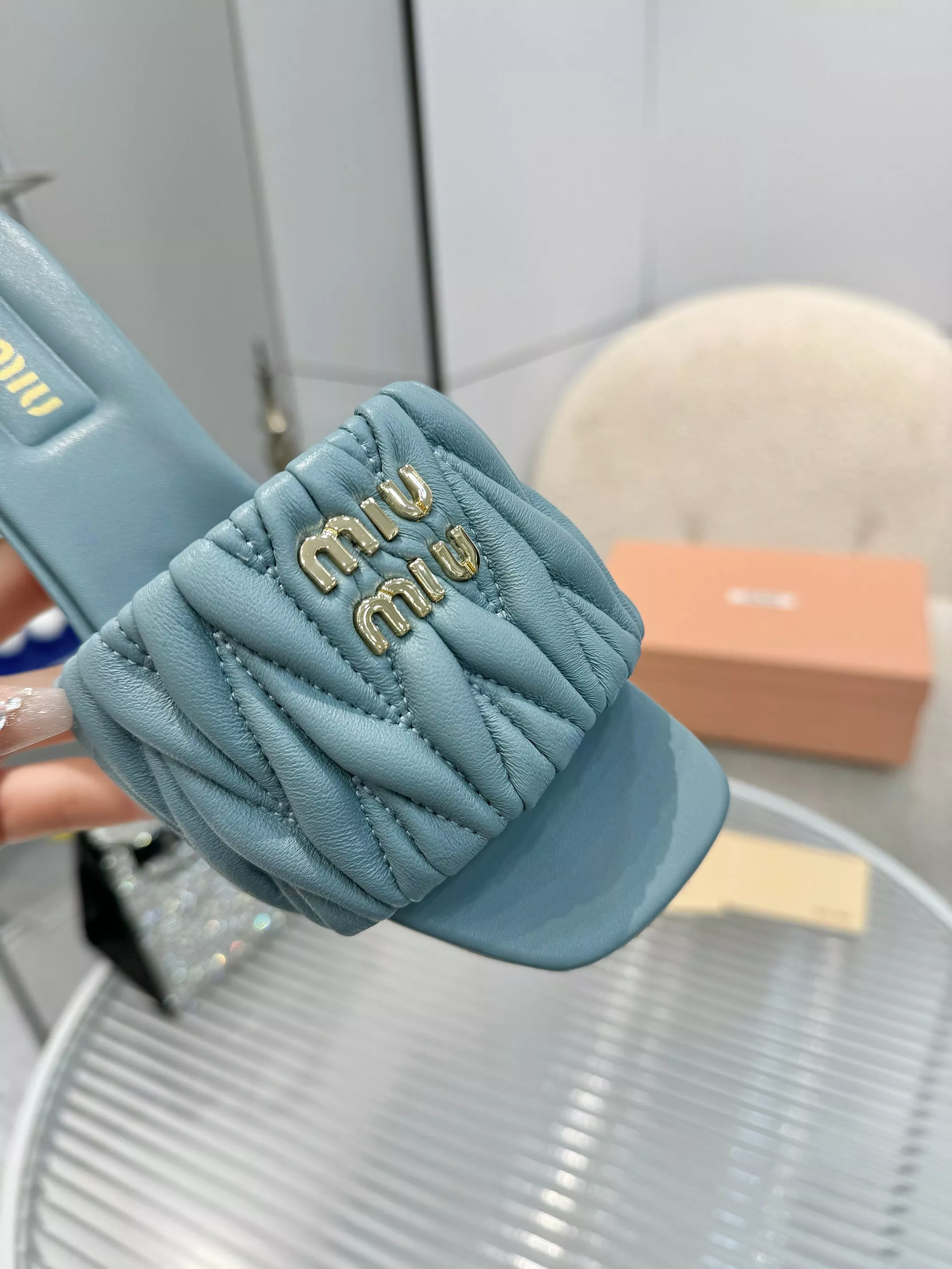 AllSeason 9641 MIU MIU Slippers For Women