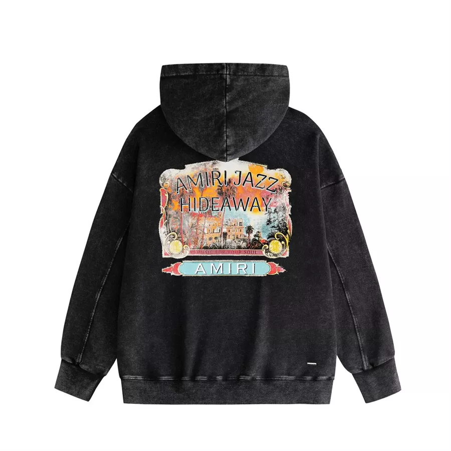 Amiri Hoodies Long Sleeved For Unisex AllSeason 8719