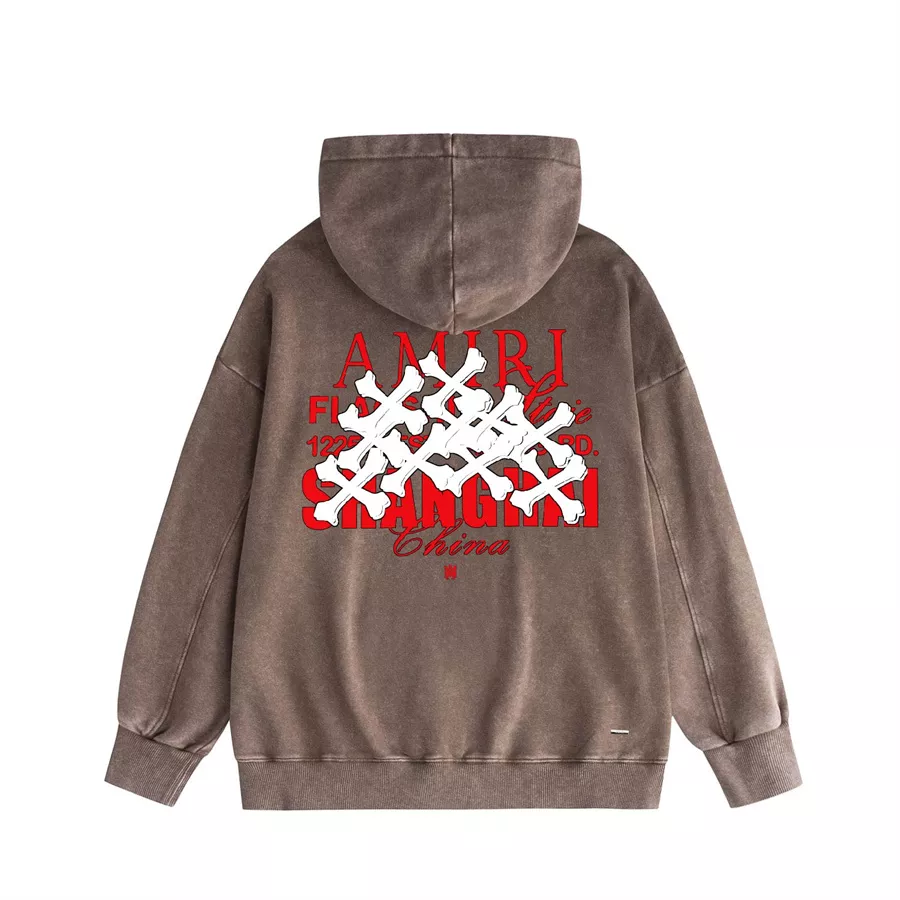 Amiri Hoodies Long Sleeved For Unisex EasyMatch 7968