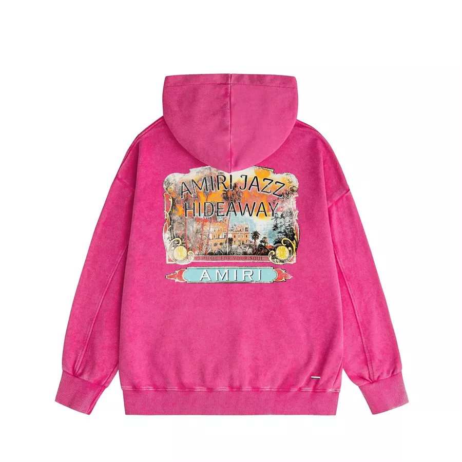 Amiri Hoodies Long Sleeved For Unisex EasyMatch 8678