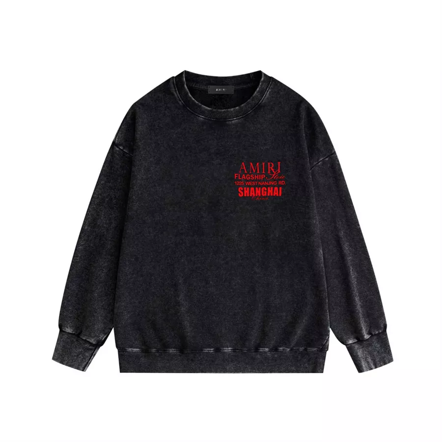 Amiri Hoodies Long Sleeved For Unisex Fashionable 8309