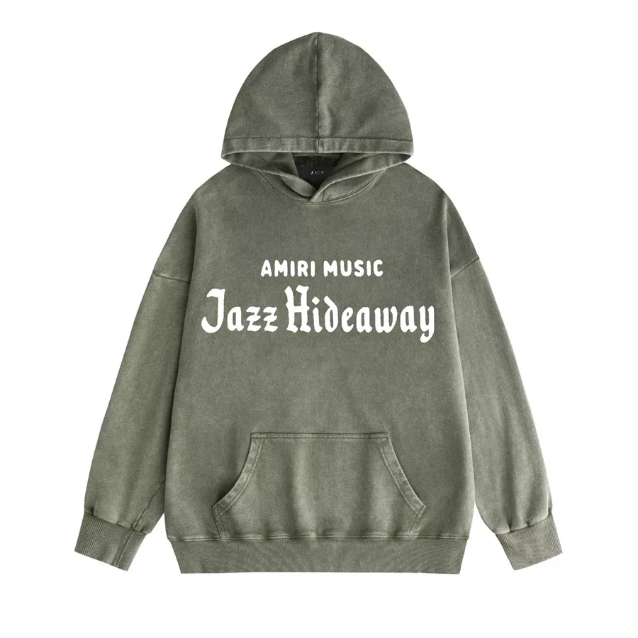 Amiri Hoodies Long Sleeved For Unisex Functional 7627
