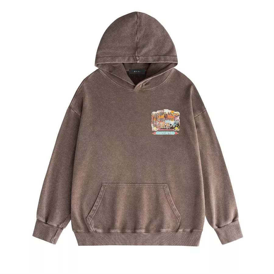 Amiri Hoodies Long Sleeved For Unisex Popular 791