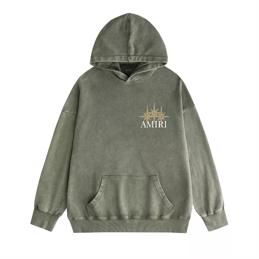 Amiri Hoodies Long Sleeved For Unisex Sophisticated 9565