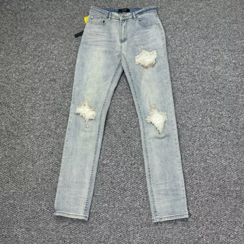 Amiri Jeans For Unisex Flexible 7681