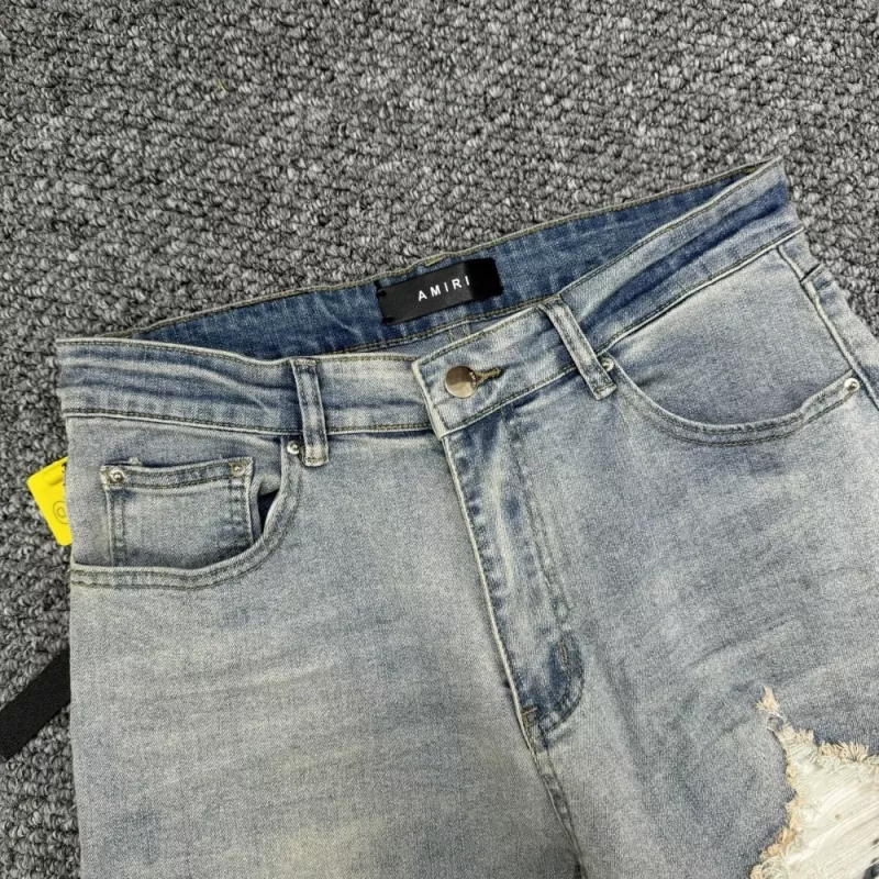 Amiri Jeans For Unisex Flexible 7681