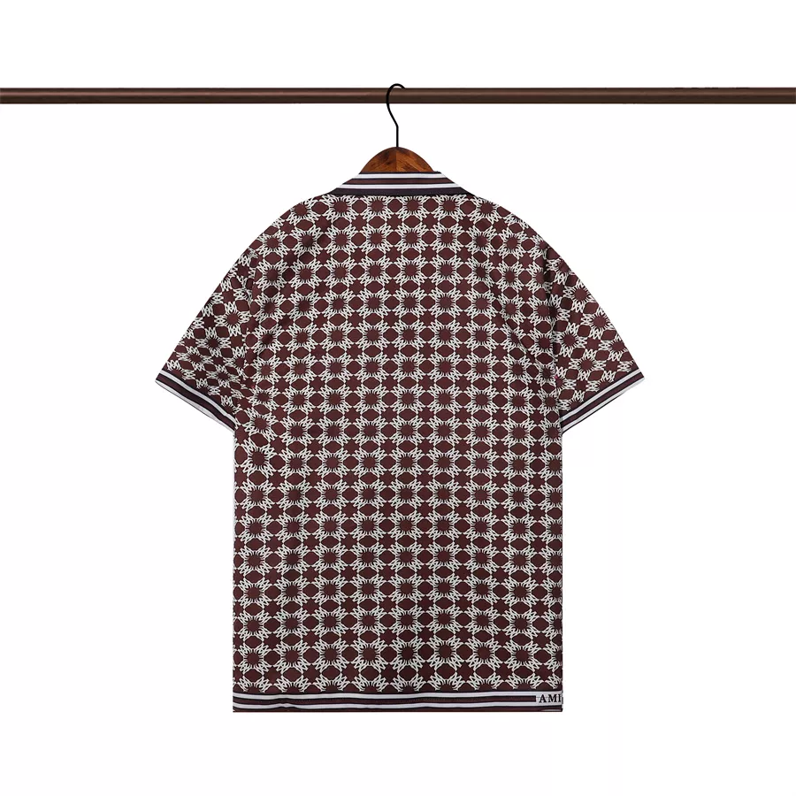 Amiri Shirts Short Sleeved For Men Fashionable 1036