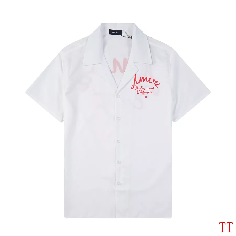 Amiri Shirts Short Sleeved For Men Flexible 1842