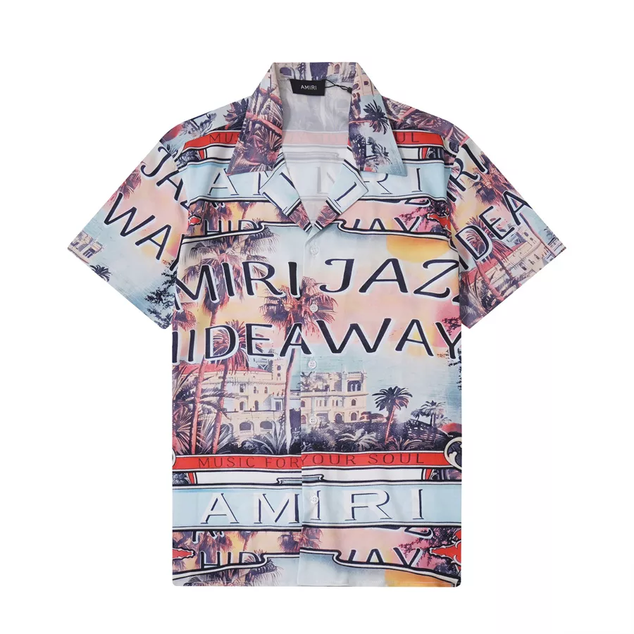 Amiri Shirts Short Sleeved For Men Modern 7542