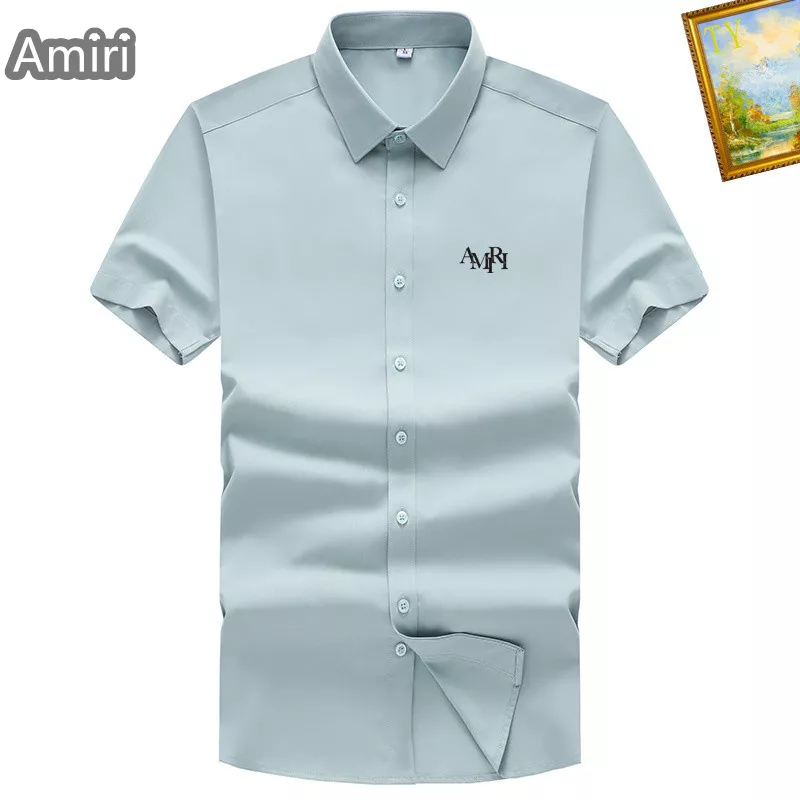 Amiri Shirts Short Sleeved For Men Timeless 357
