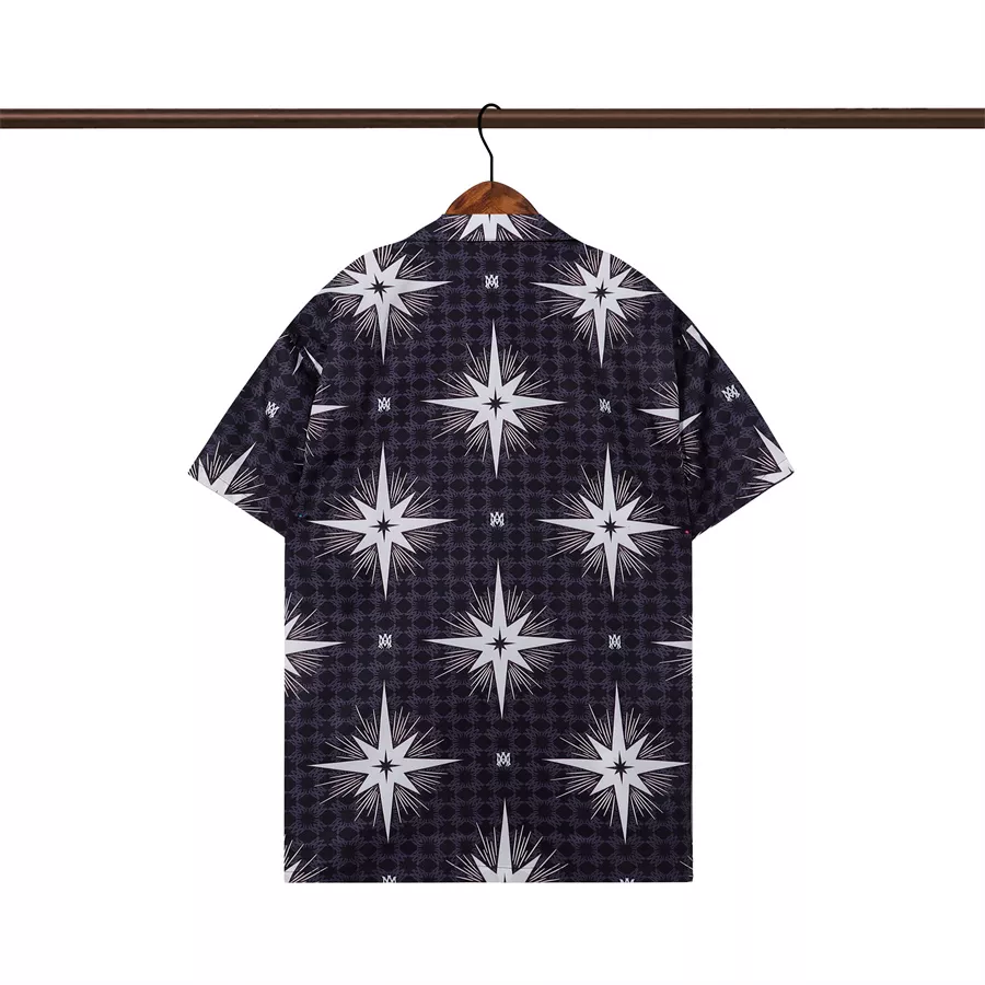 Amiri Shirts Short Sleeved For Men Trendy 5997