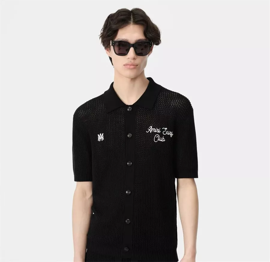 Amiri Sweaters Short Sleeved For Unisex Durable 411