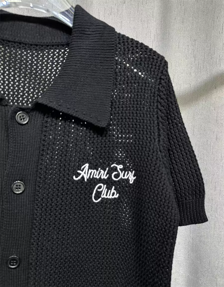 Amiri Sweaters Short Sleeved For Unisex Durable 411