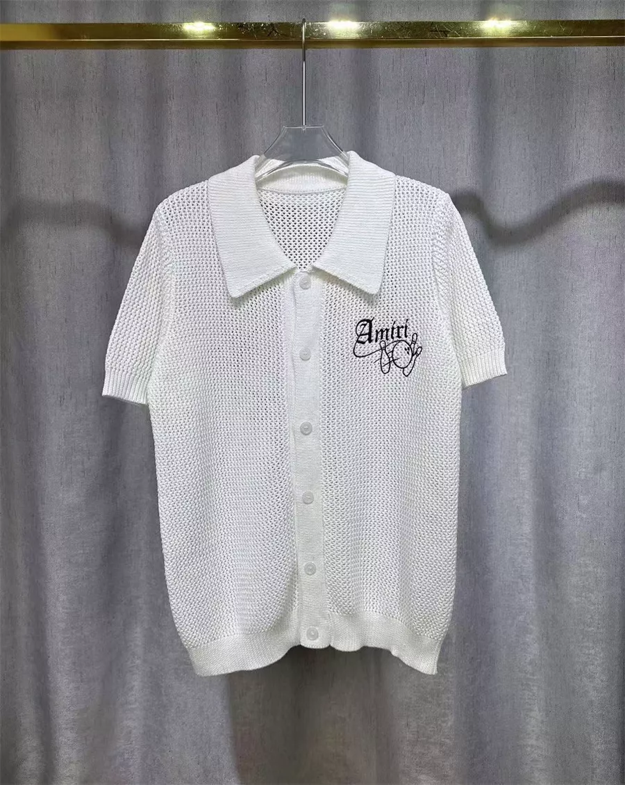 Amiri Sweaters Short Sleeved For Unisex Trendy 6890