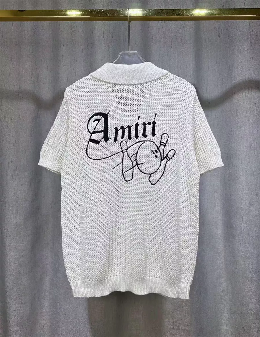 Amiri Sweaters Short Sleeved For Unisex Trendy 6890