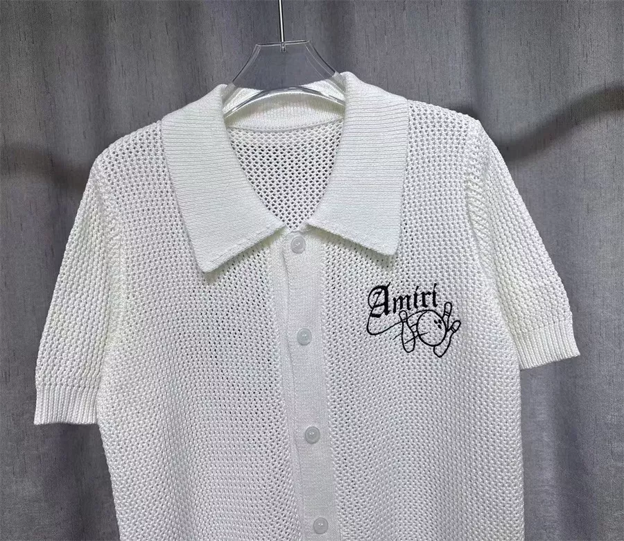 Amiri Sweaters Short Sleeved For Unisex Trendy 6890