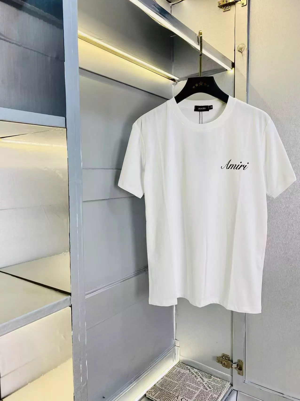 Amiri T-Shirts Short Sleeved For Men Bold 3198