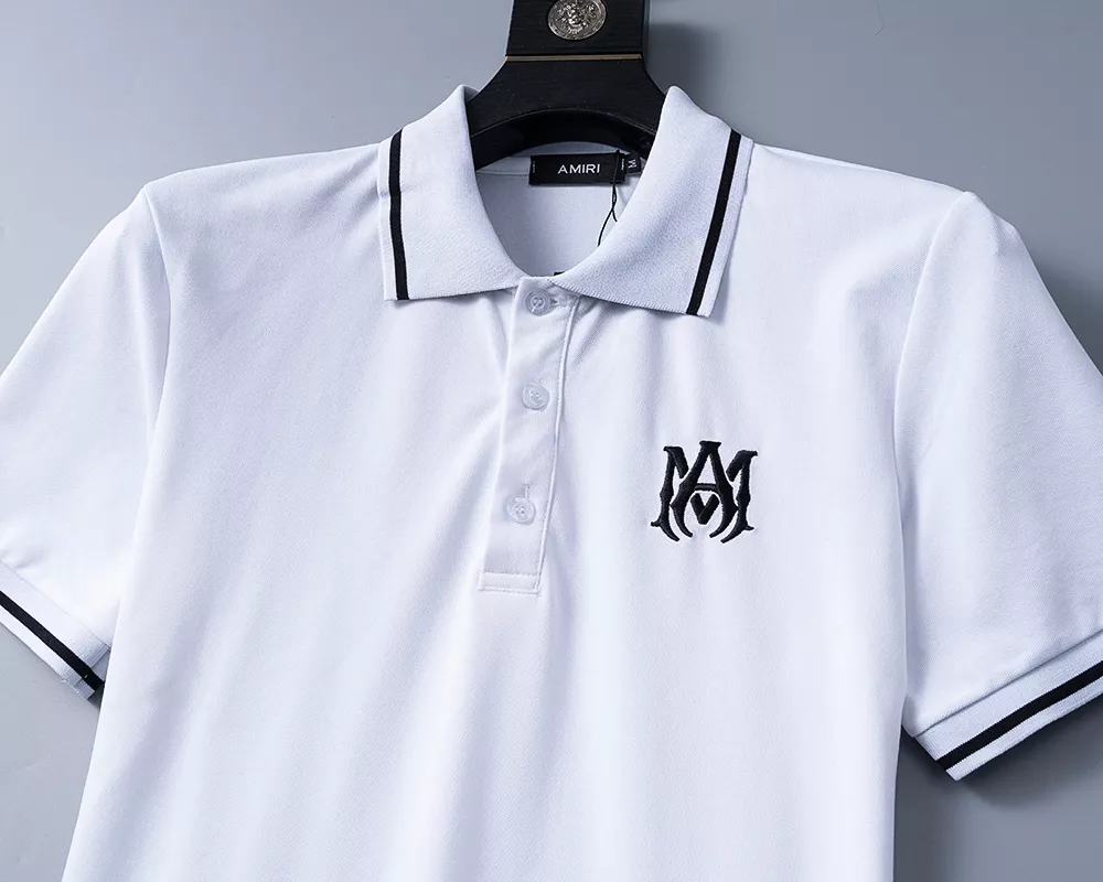 Amiri T-Shirts Short Sleeved For Men Breathable 8503