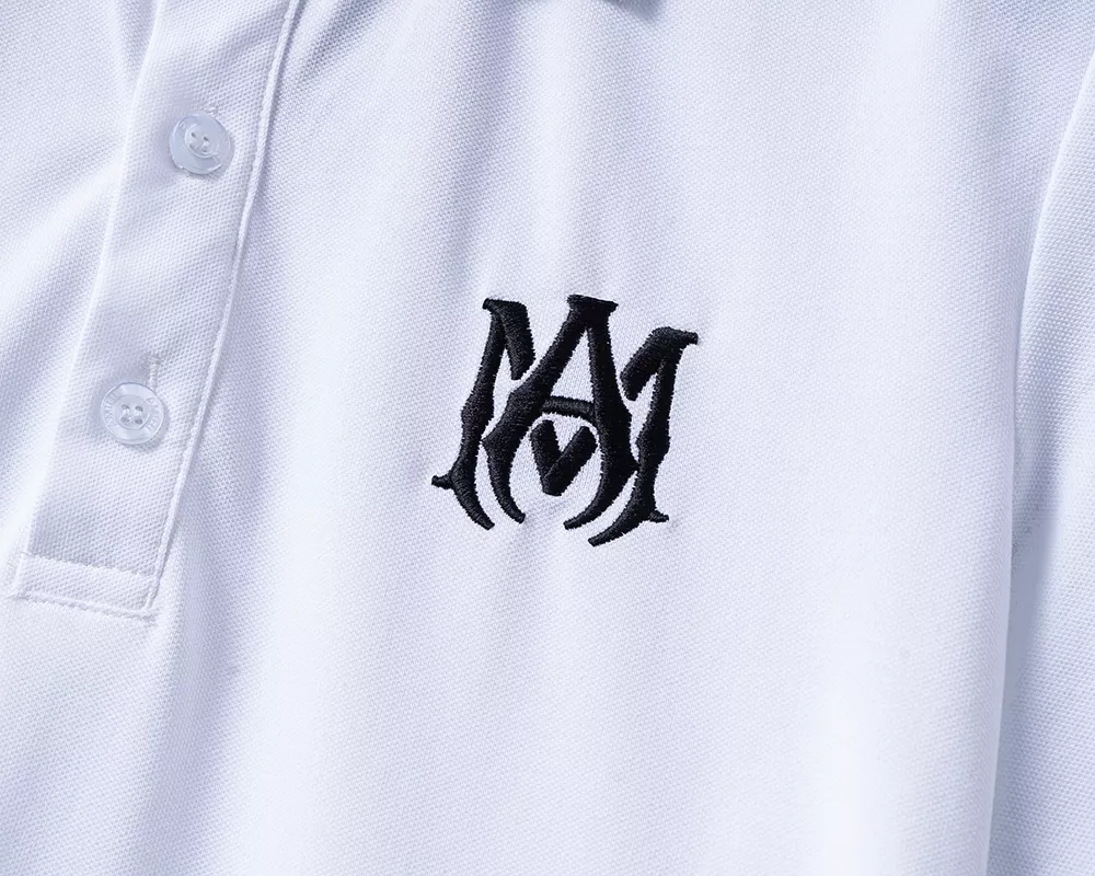 Amiri T-Shirts Short Sleeved For Men Breathable 8503