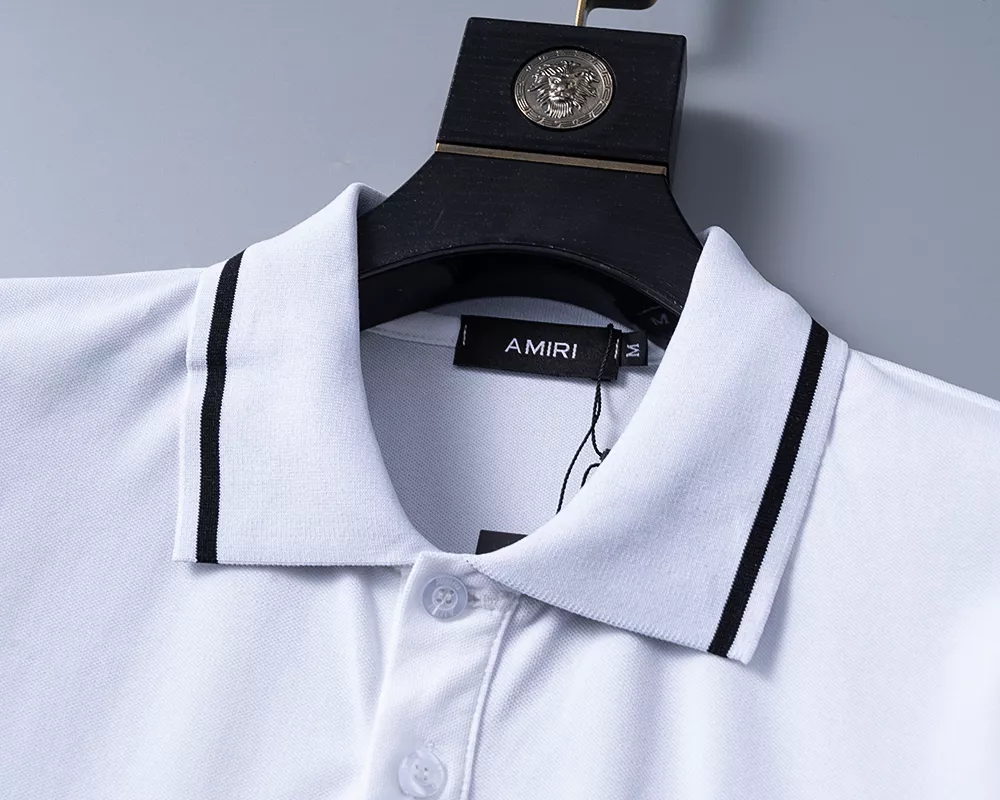 Amiri T-Shirts Short Sleeved For Men Breathable 8503