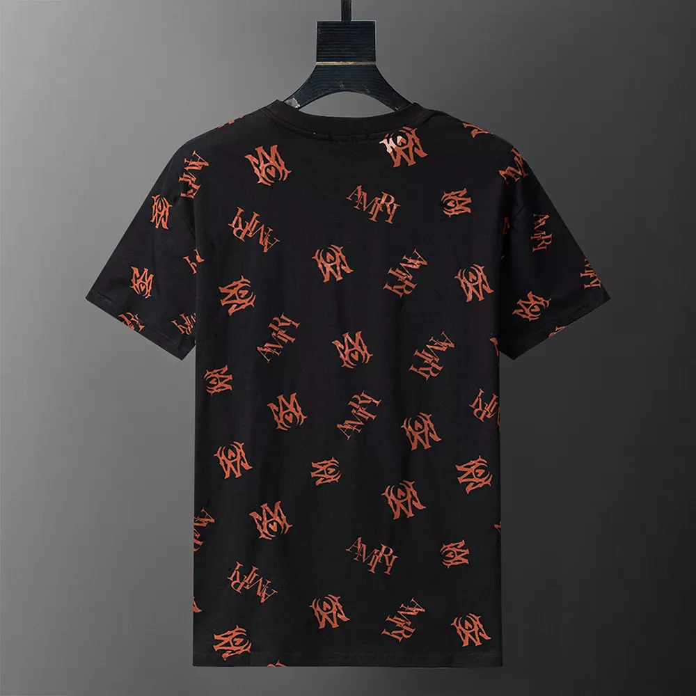 Amiri T-Shirts Short Sleeved For Men Comfortable 7607