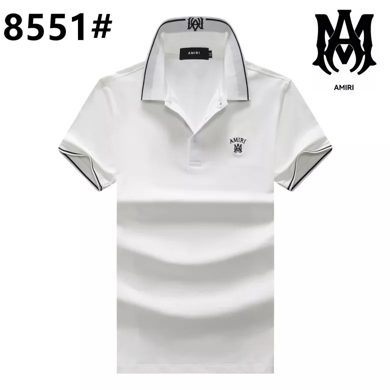 Amiri T-Shirts Short Sleeved For Men Compact 5612