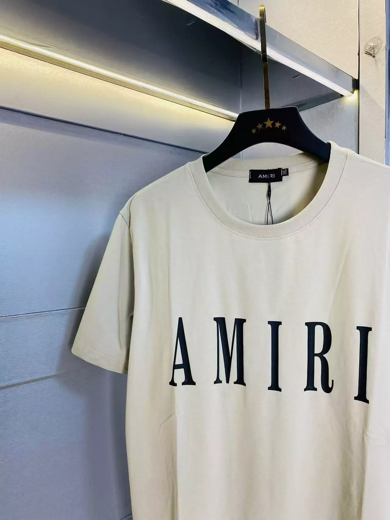 Amiri T-Shirts Short Sleeved For Men Durable 7087