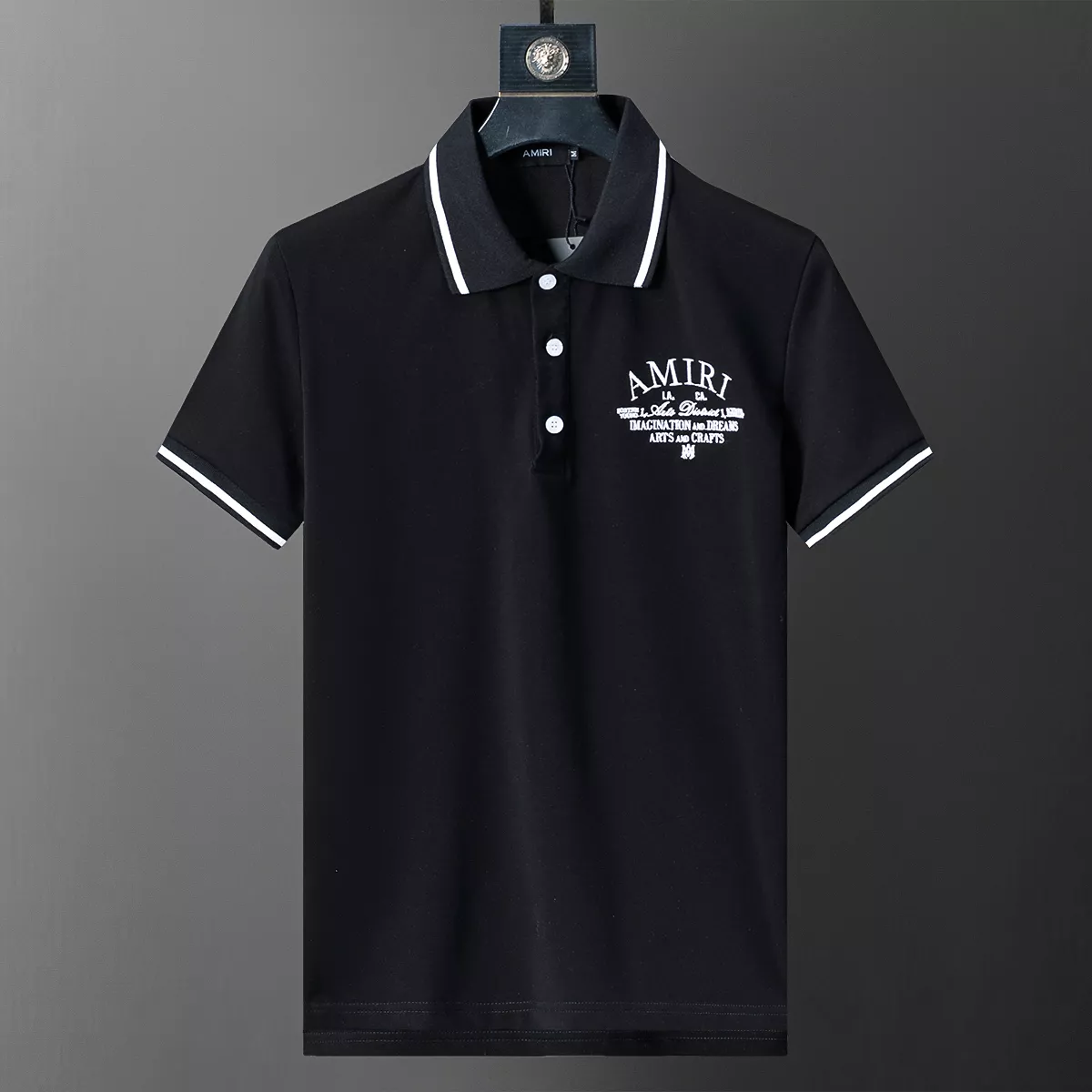 Amiri T-Shirts Short Sleeved For Men Lightweight 9076