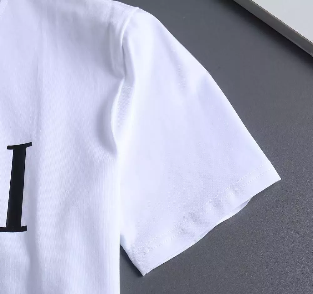 Amiri T-Shirts Short Sleeved For Men Minimalist 3087