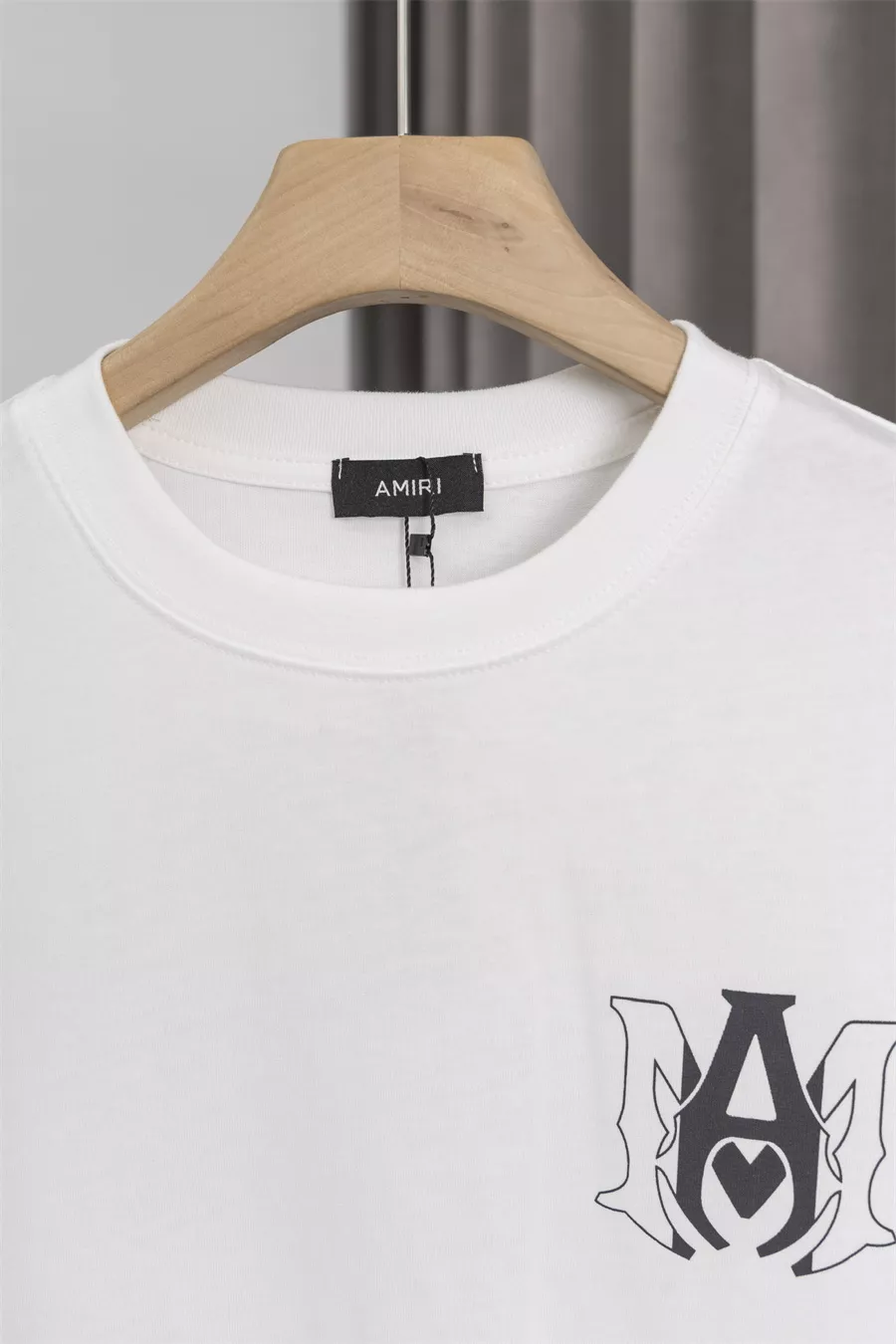 Amiri T-Shirts Short Sleeved For Men Minimalist 3200