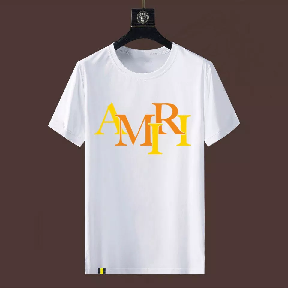 Amiri T-Shirts Short Sleeved For Men NewStyle 1395