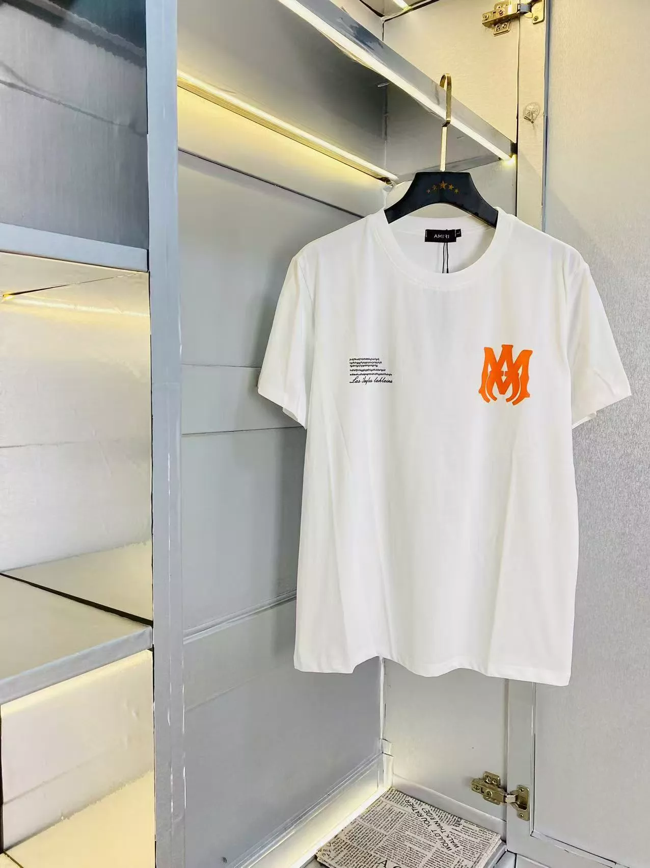 Amiri T-Shirts Short Sleeved For Men Sleek 4759