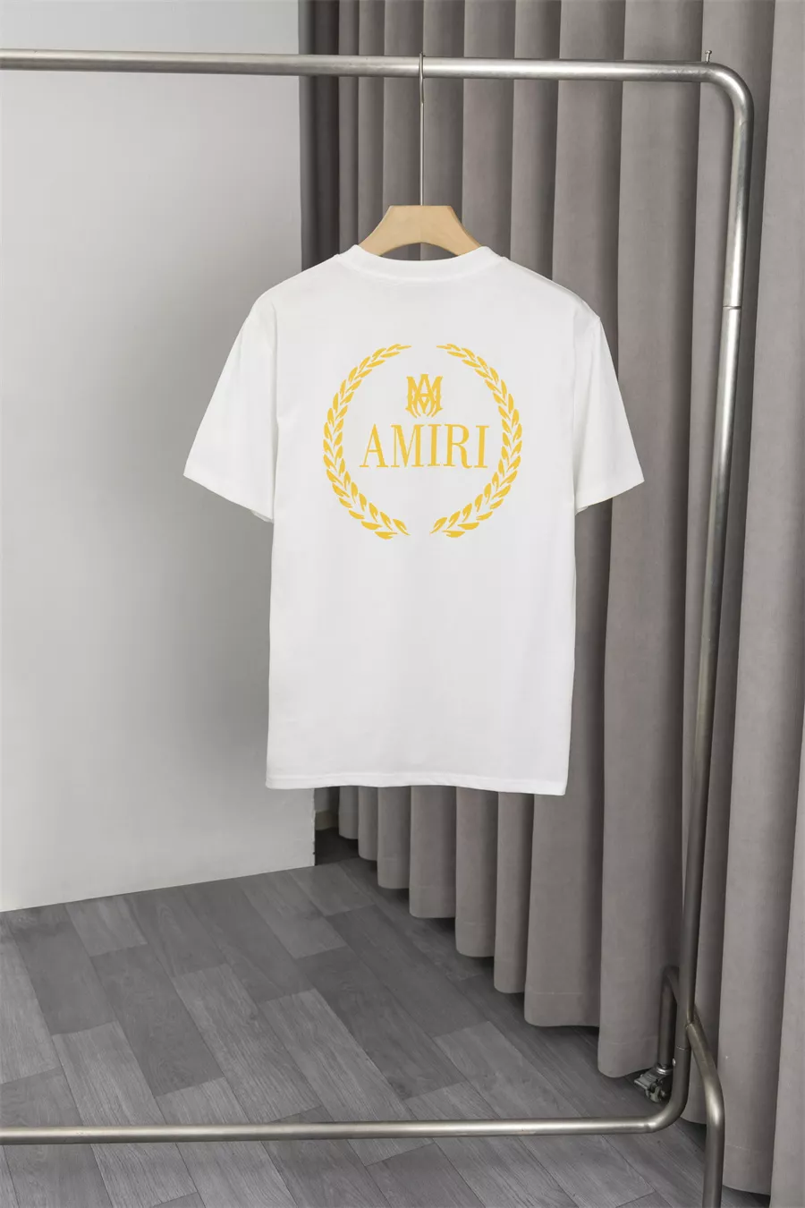 Amiri T-Shirts Short Sleeved For Men Trendy 5930