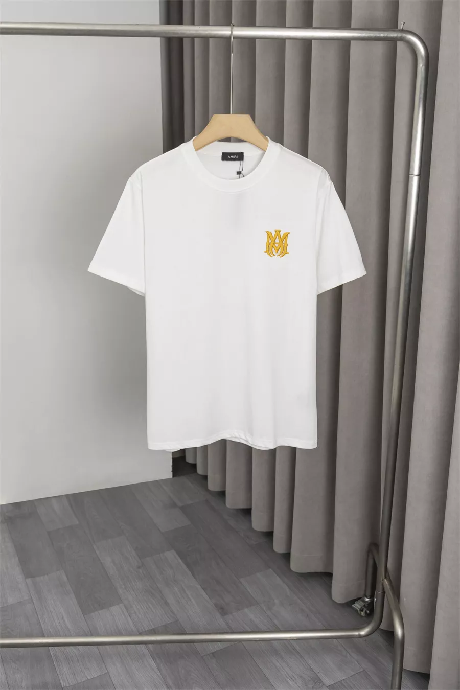 Amiri T-Shirts Short Sleeved For Men Trendy 5930