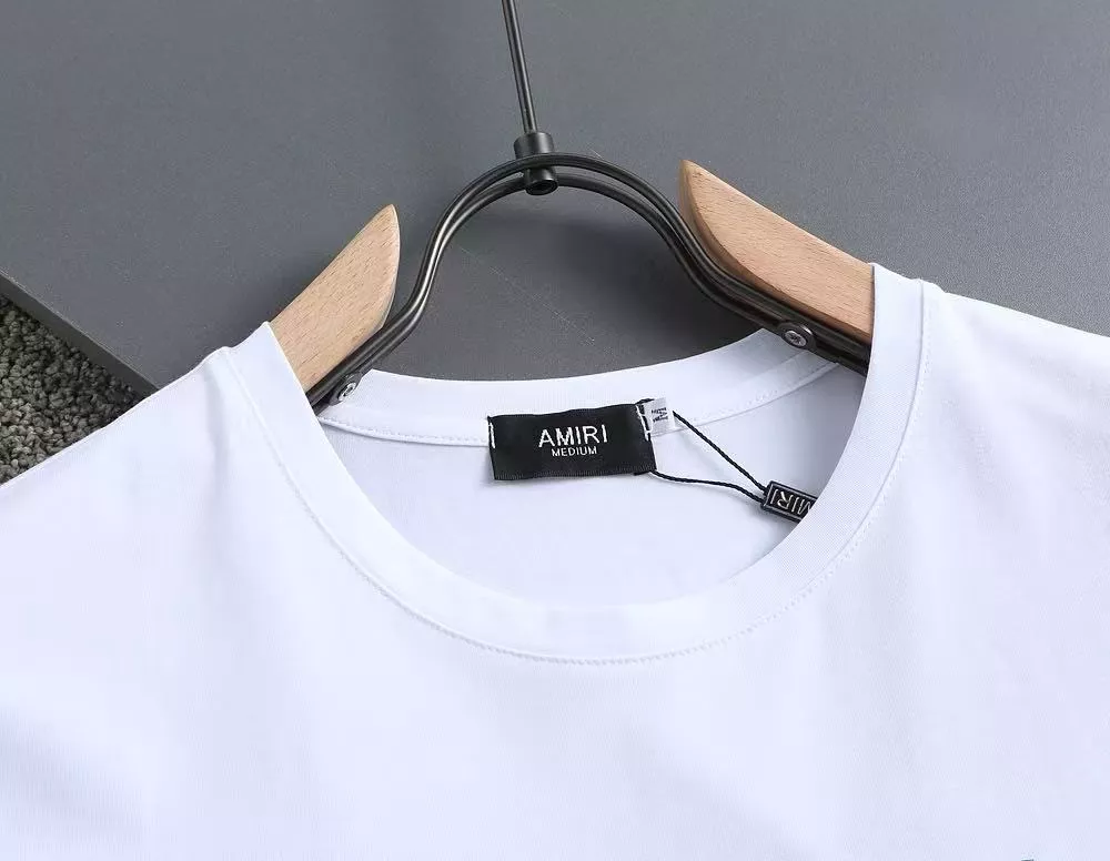Amiri T-Shirts Short Sleeved For Men Unique 3846