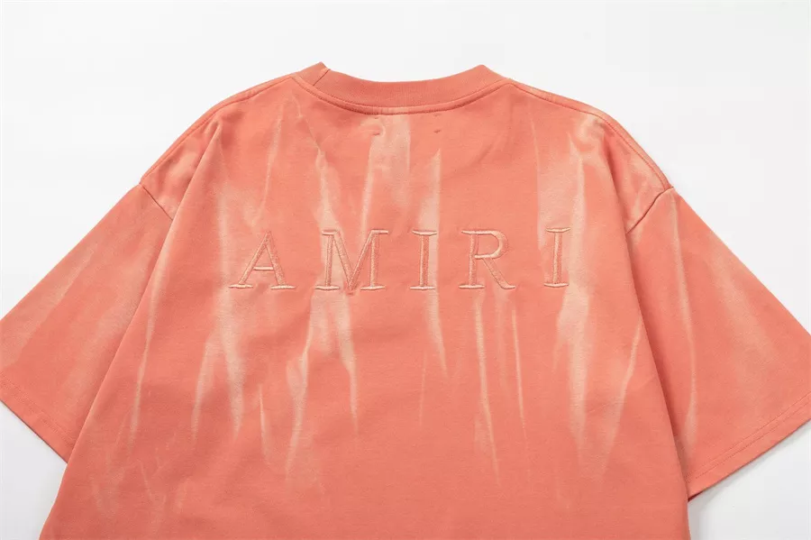 Amiri T-Shirts Short Sleeved For Unisex AllSeason 3672