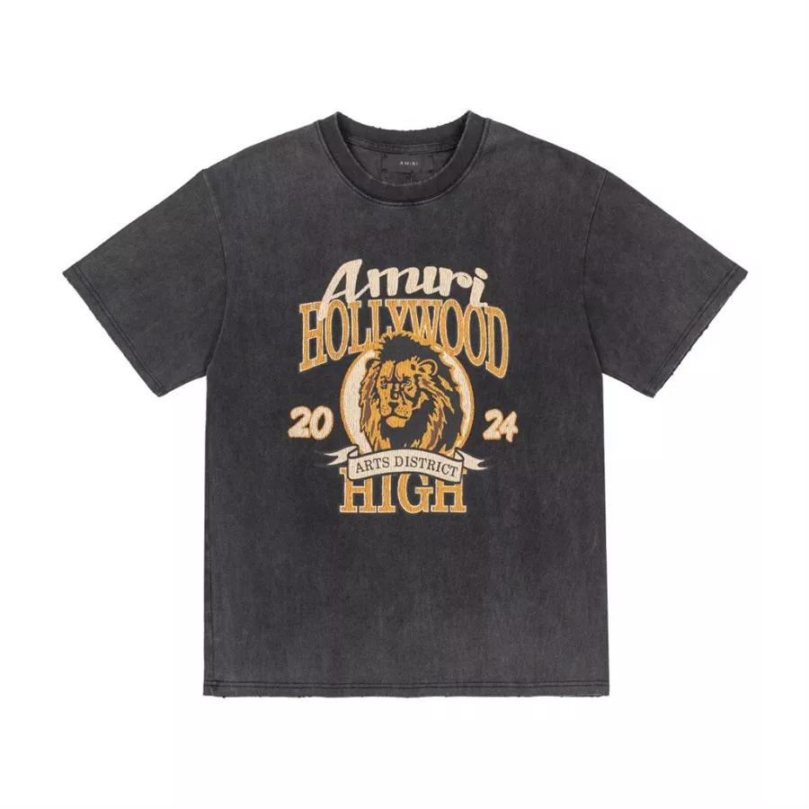 Amiri T-Shirts Short Sleeved For Unisex Bold 5332
