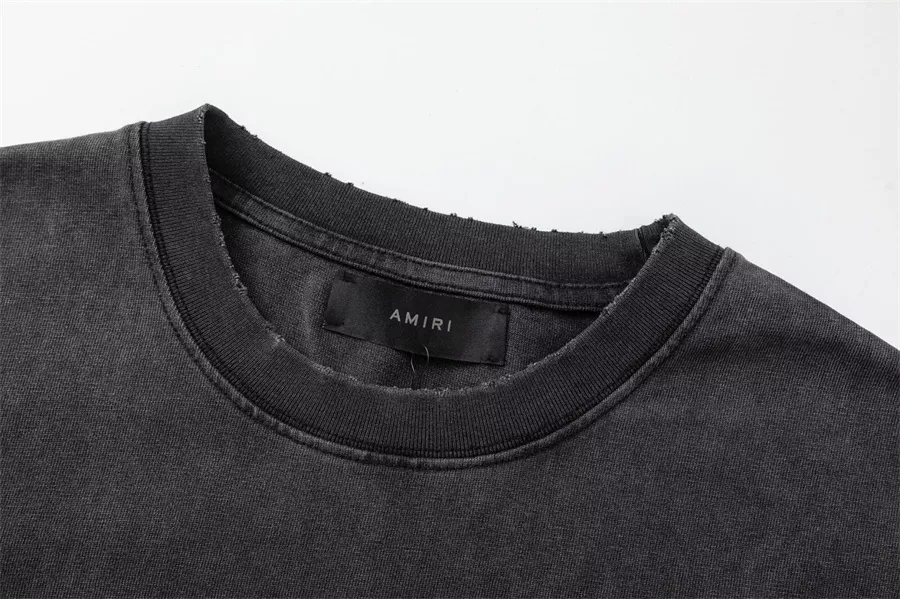Amiri T-Shirts Short Sleeved For Unisex Bold 5332