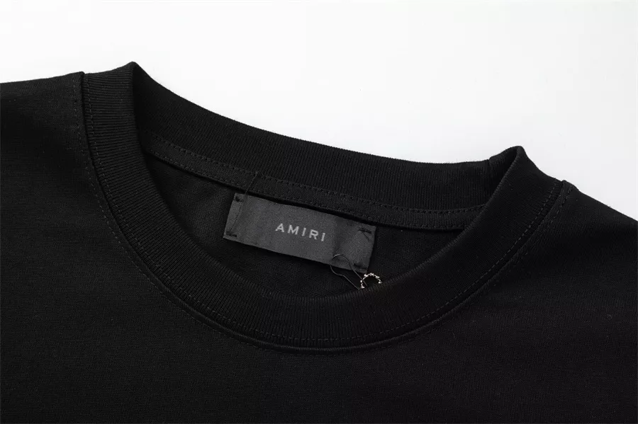 Amiri T-Shirts Short Sleeved For Unisex Classic 8815