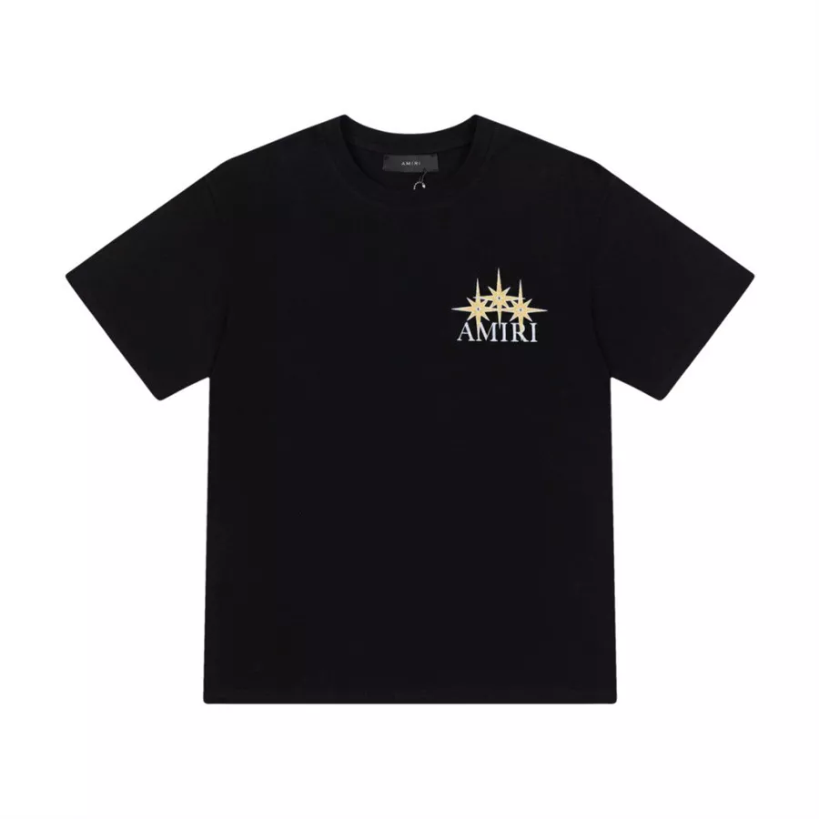 Amiri T-Shirts Short Sleeved For Unisex Comfortable 4308
