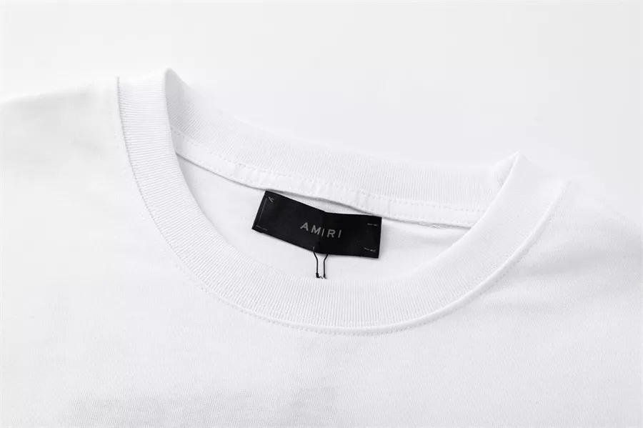 Amiri T-Shirts Short Sleeved For Unisex Comfortable 4793