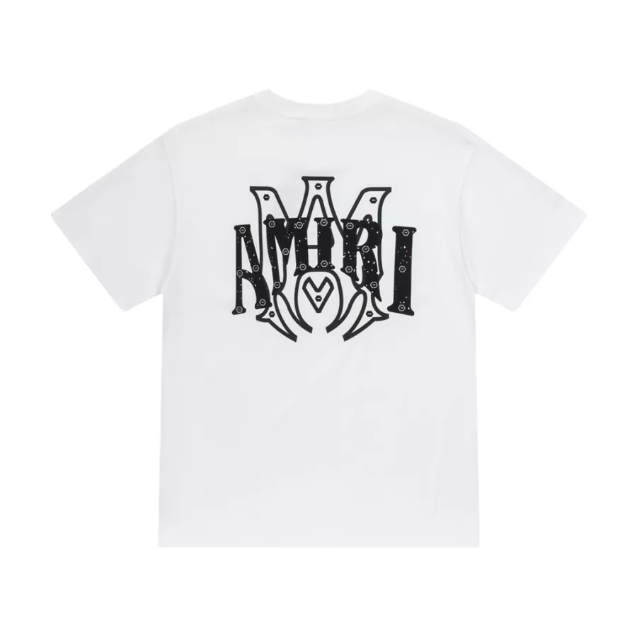 Amiri T-Shirts Short Sleeved For Unisex Cozy 299