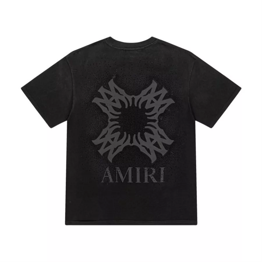 Amiri T-Shirts Short Sleeved For Unisex Cozy 9207
