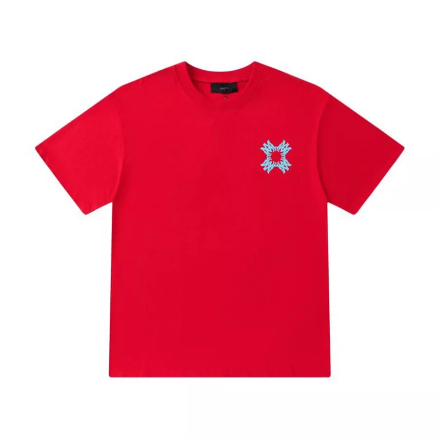 Amiri T-Shirts Short Sleeved For Unisex EasyMatch 482