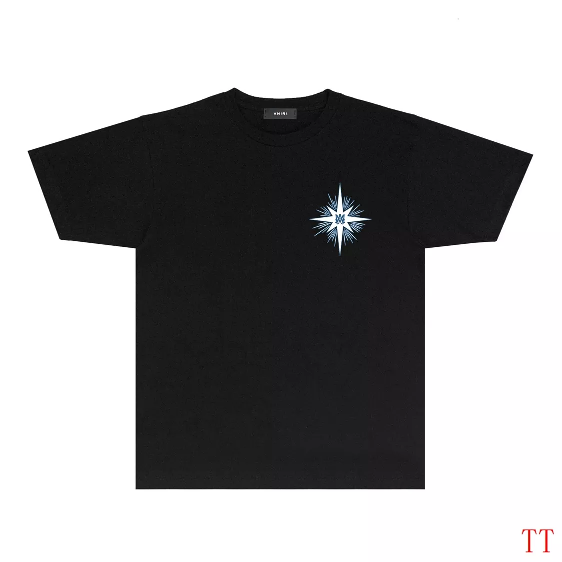 Amiri T-Shirts Short Sleeved For Unisex EyeCatching 1976
