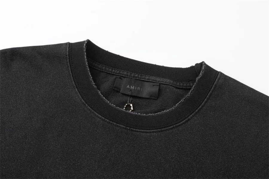 Amiri T-Shirts Short Sleeved For Unisex EyeCatching 8573