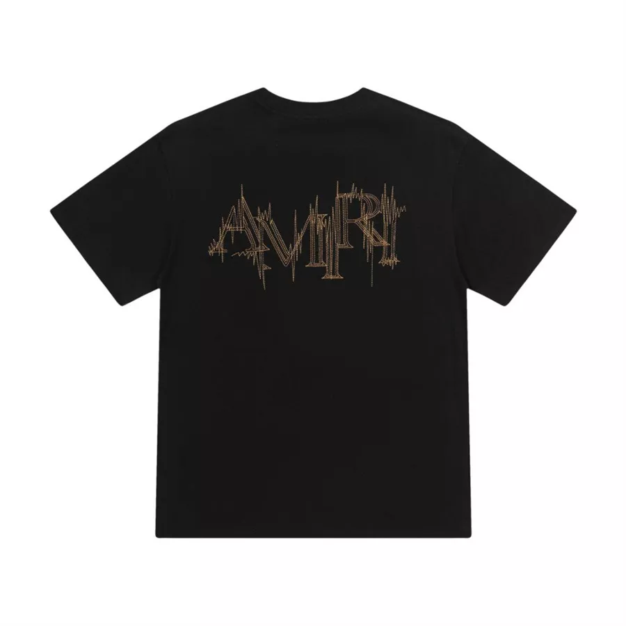 Amiri T-Shirts Short Sleeved For Unisex Flexible 8299