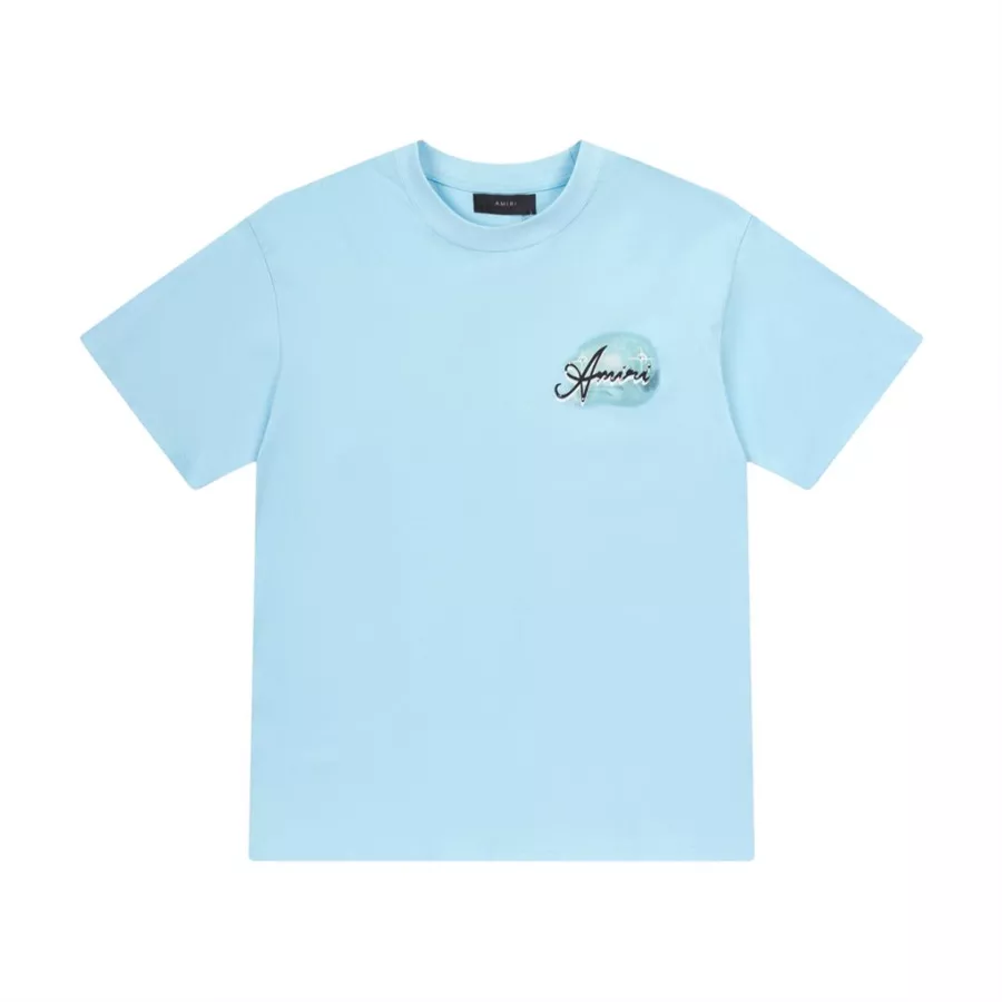 Amiri T-Shirts Short Sleeved For Unisex Minimalist 3017