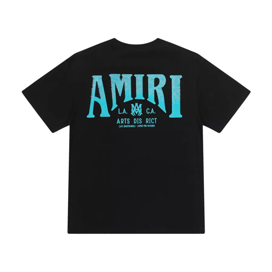 Amiri T-Shirts Short Sleeved For Unisex Minimalist 4279
