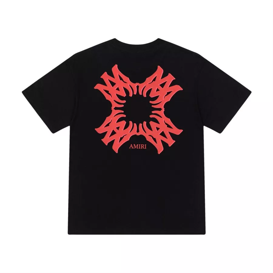 Amiri T-Shirts Short Sleeved For Unisex Minimalist 9231